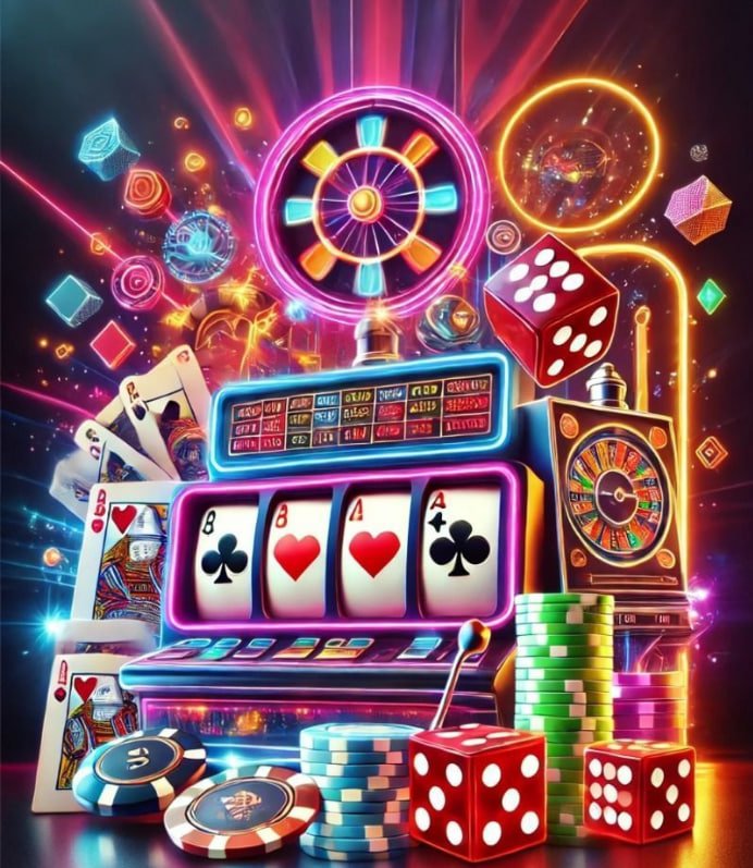 Antarmuka kategori game di aplikasi manjabet untuk Android